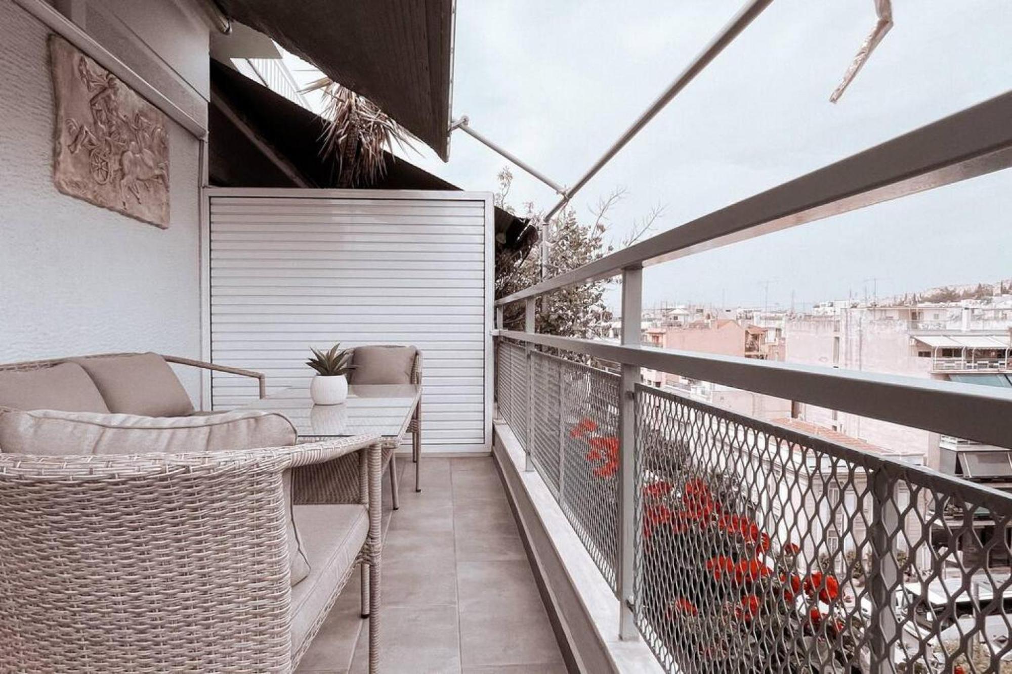 Penthouse - Amazing View In The Center Of Athens Apartment Екстериор снимка